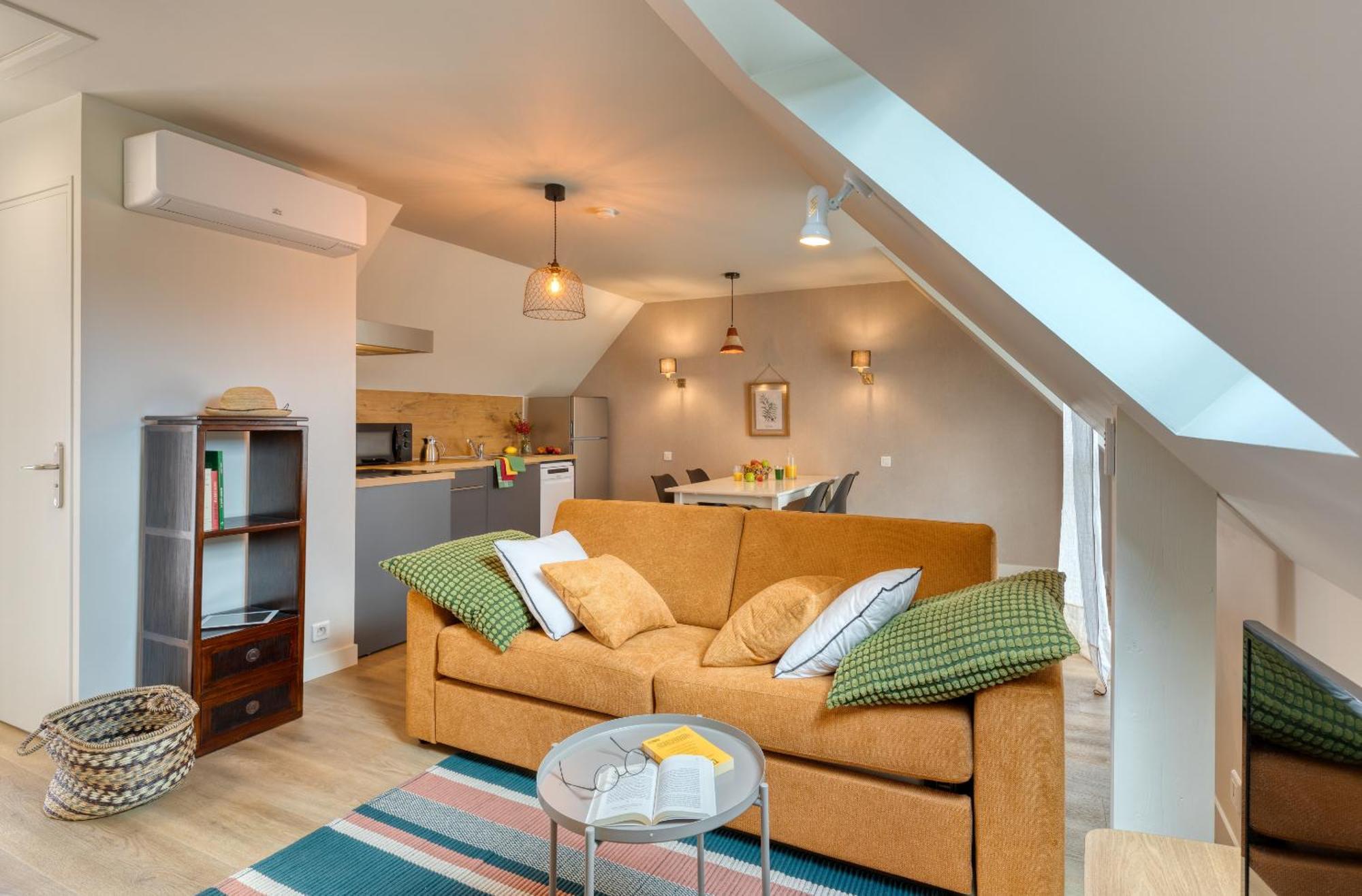 Saint-ÉvarzecLa Ferme De Vur Venアパートメント 部屋 写真